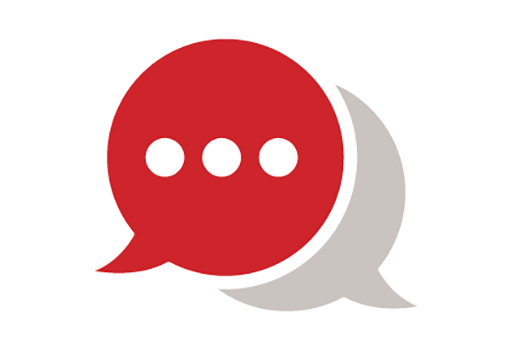 speech bubble icons
